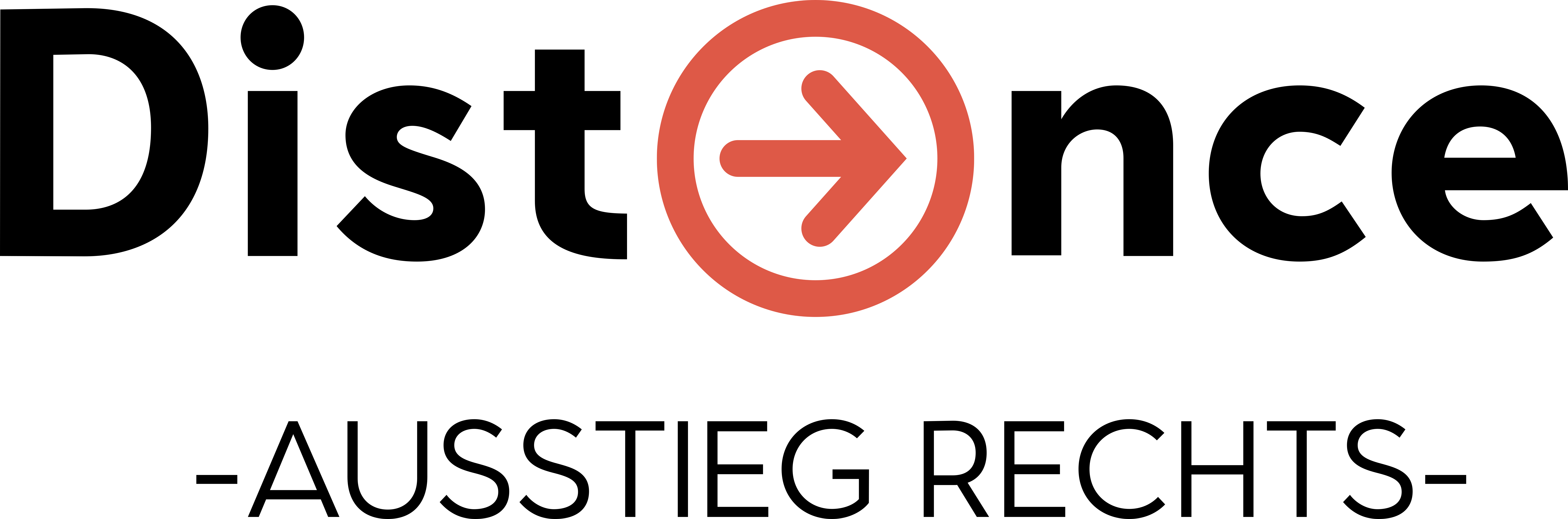 Das Logo von Distance