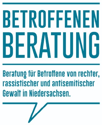 Logo der Betroffenenberatung für Betroffene rechter, rassistischer und antisemitischer Gewalt.
